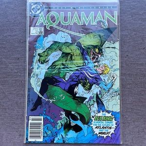 aquaman #2 dc march 1986 the sea king in mortal combat￼